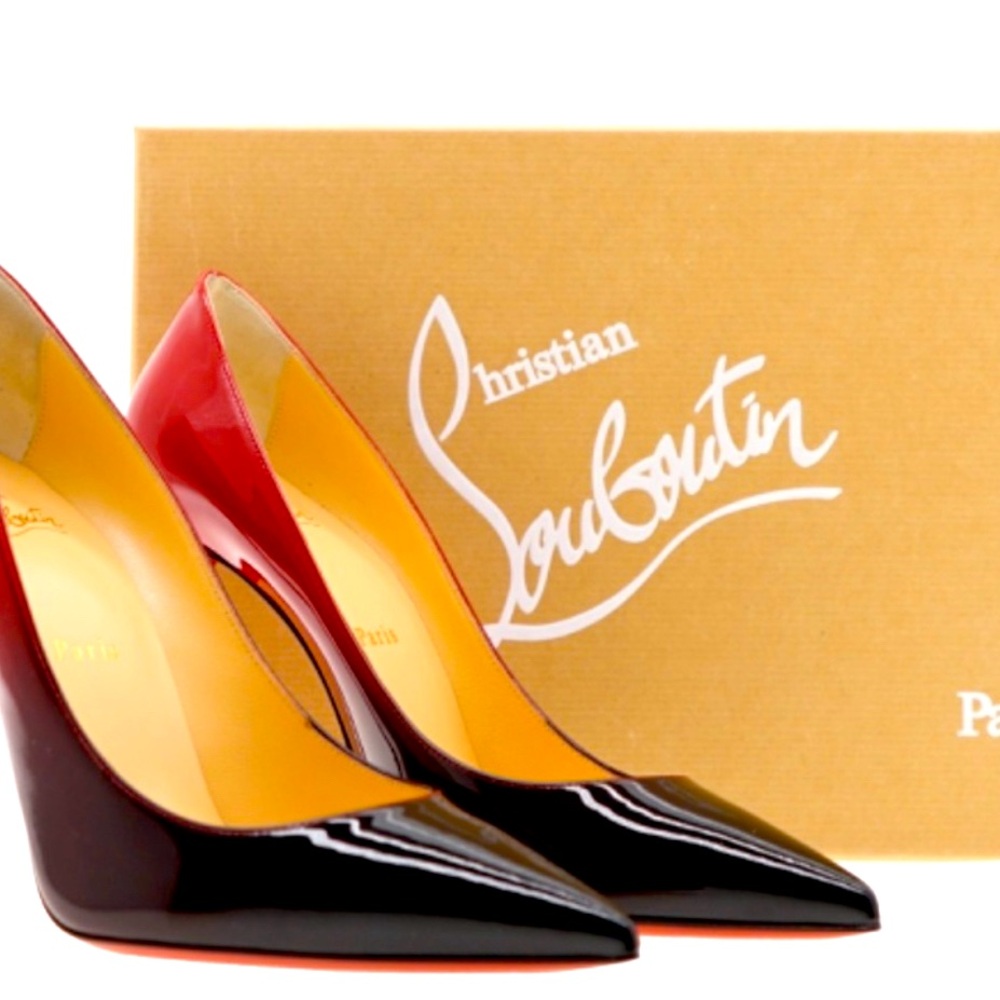 Christian Louboutin Kate 100
Degrade Heel Pump Size 39 New